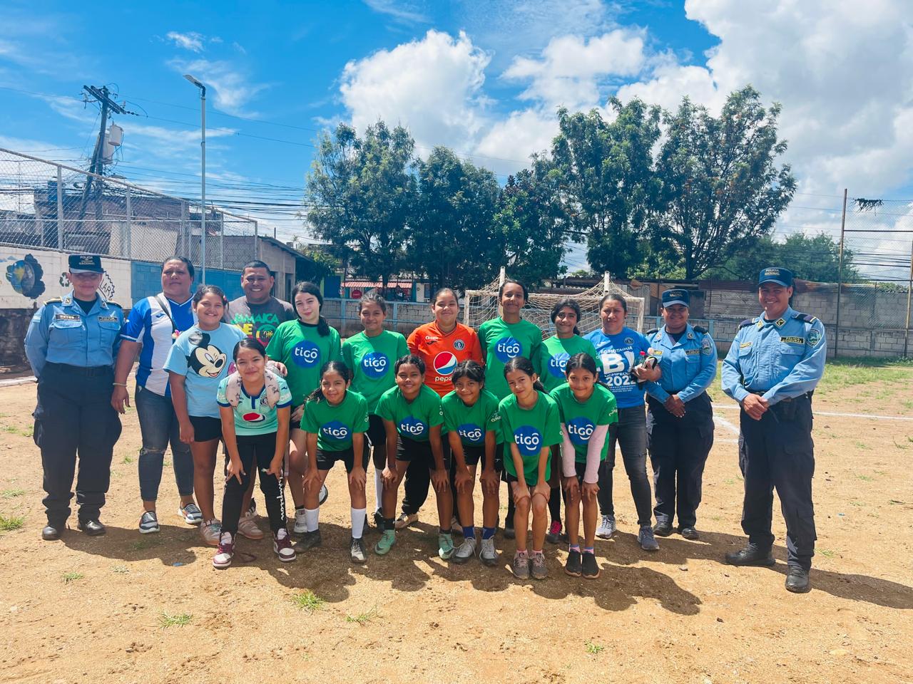 Policía Escolar impulsa prevención temprana a través del deporte en comunidades de Tegucigalpa