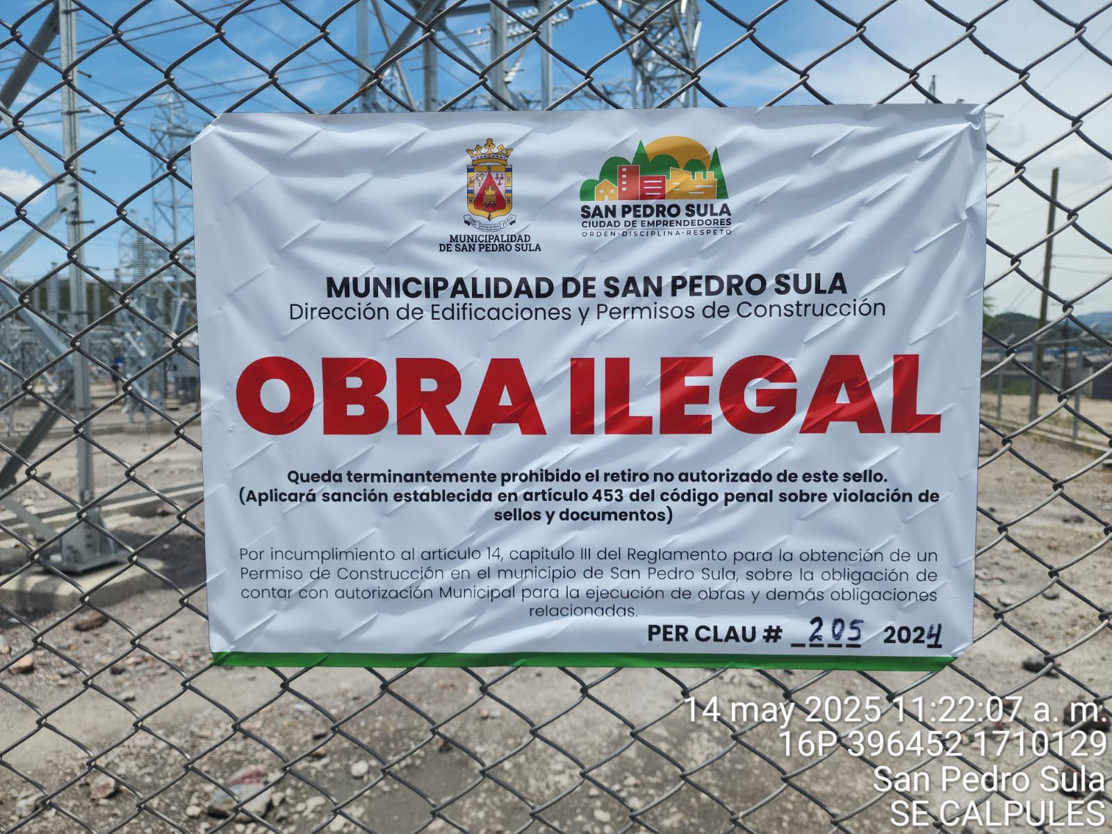 ENEE denuncia a la Alcaldía de SPS por deuda millonaria y bloqueo a obras eléctricas...