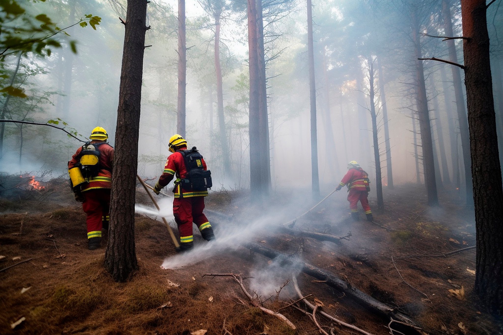 España lucha contra incendios históricos: casi 400,000 hectáreas arrasadas en 2025