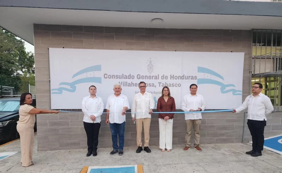 Honduras inaugura nuevo Consulado en Villahermosa, Tabasco, México, fortaleciendo atención a la comunidad migrante
