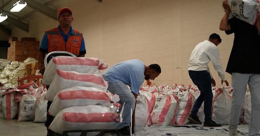 Gobierno envía alimentos a familias afectadas por lluvias en el occidente del país