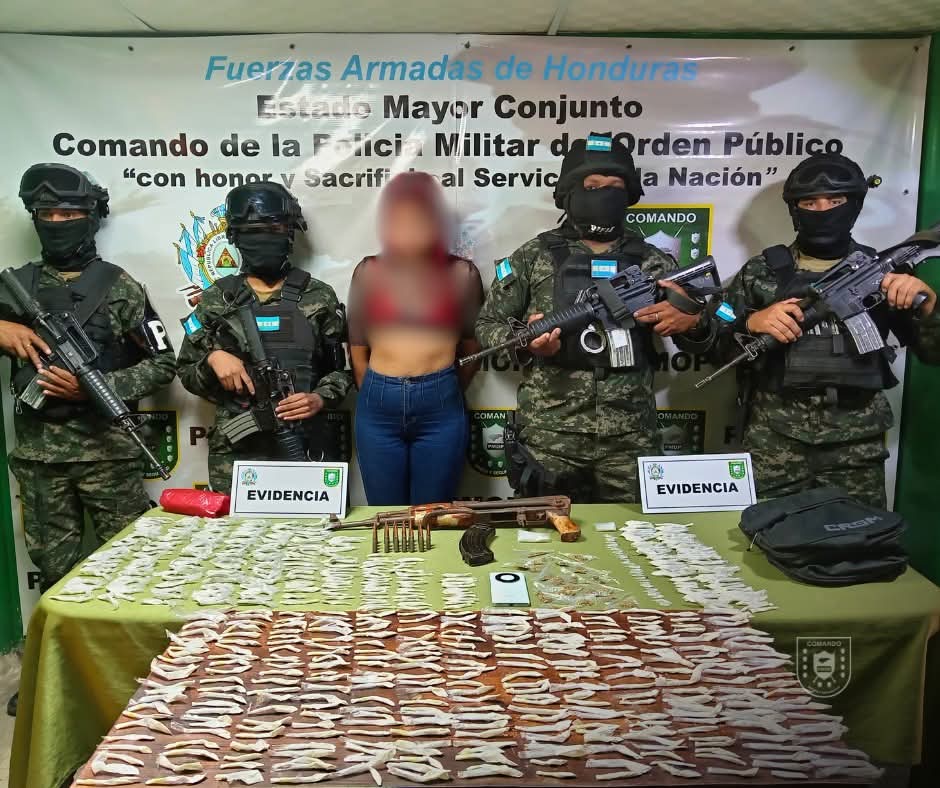 PMOP captura a alias “La Roja”, cabecilla de “Los Chirizos”, con fusil...