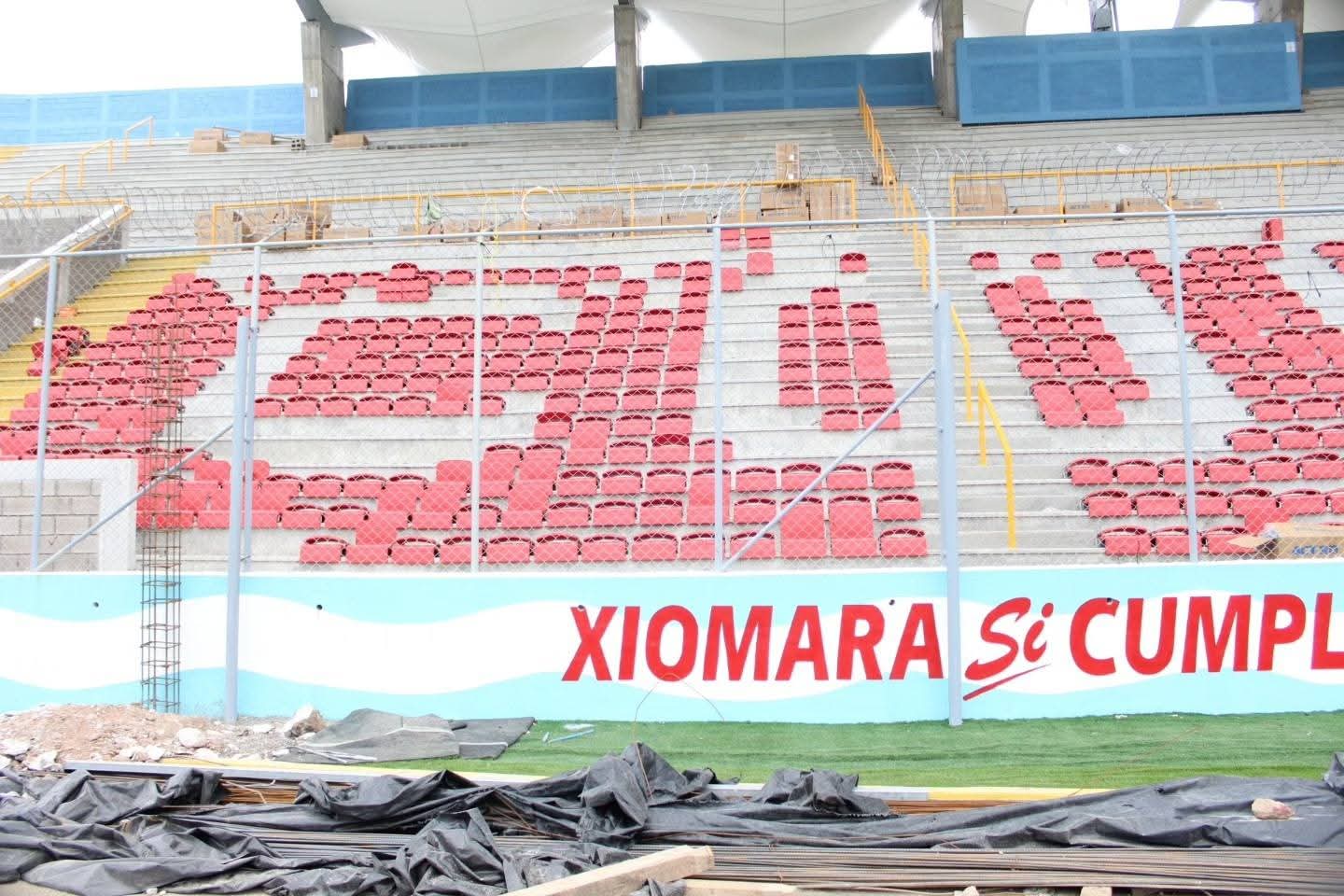Estadio Nacional listo para recibir la fiesta del fútbol hondureño...
