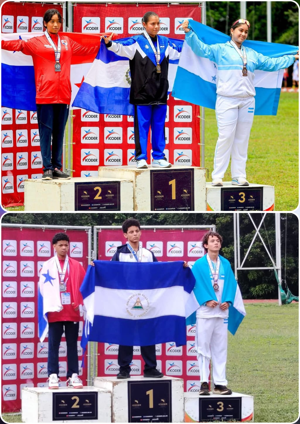 Dos medallas de bronce para Honduras en atletismo en los juegos CODICADER