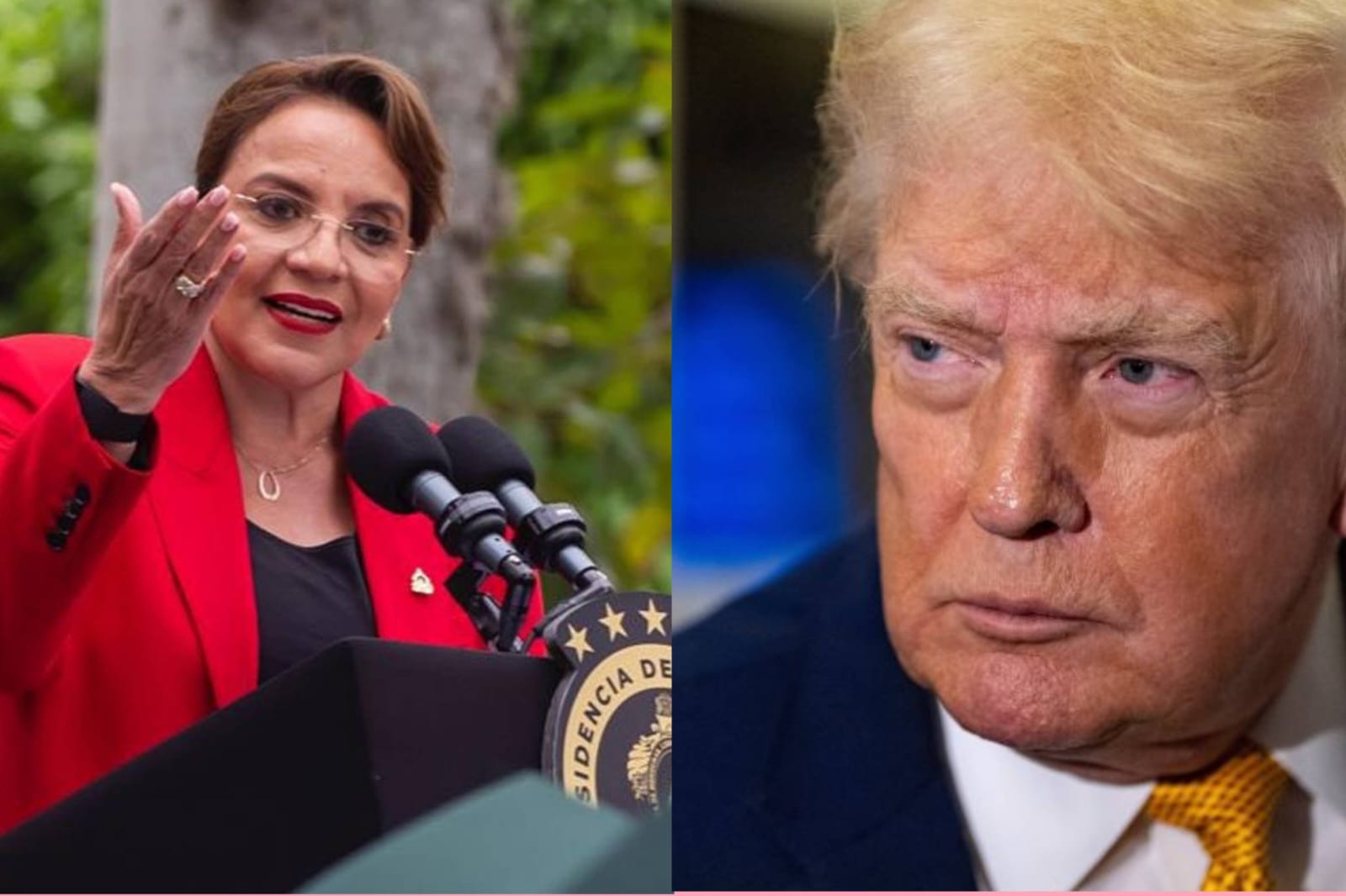 Presidenta Xiomara Castro invita a Donald Trump a di&aacute;logo directo sobre proceso electoral en Honduras