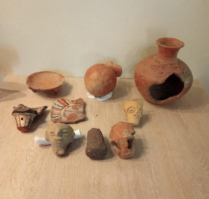 Fiscalía Especial de Protección a las Etnias y Patrimonio Cultural y el IHAH (FEP-ETNIAS) decomisa 10 piezas arqueológicas de Choluteca