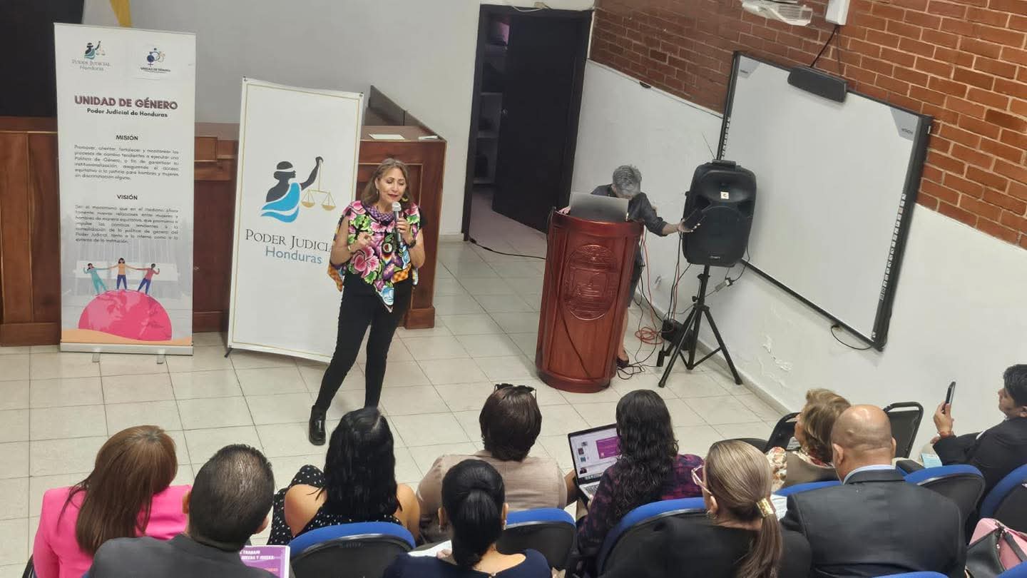 Poder Judicial de Honduras continúa desarrollando el Taller Juzgar con Perspectiva de Género