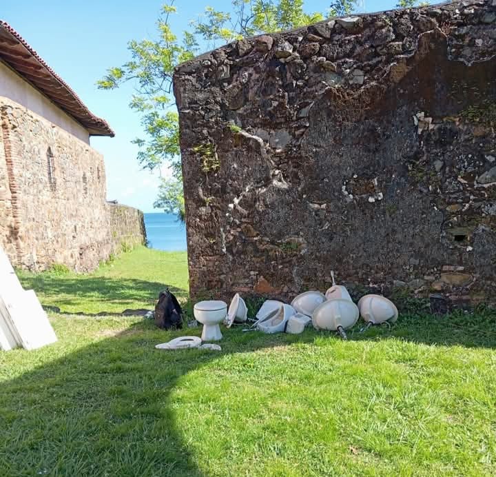 Inician trabajos de mejoras en la Fortaleza de Santa Bárbara, en Trujillo, Colón