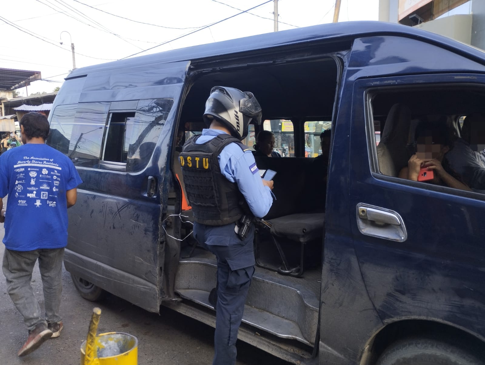 Dirección de Transporte Urbano intensifica operativos de patrullaje en motocicleta para combatir la delincuencia en San Pedro Sula