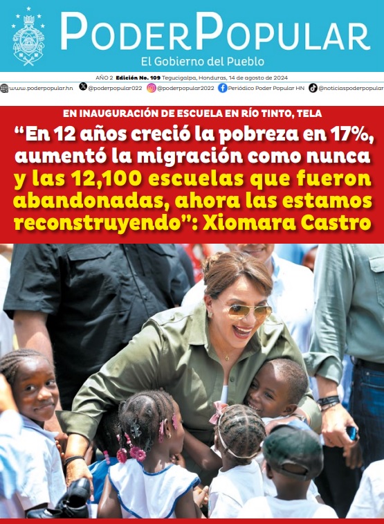 En 12 años creció la pobreza en 17%, aumentó la migración como nunca y las 12,100 escuelas que fueron abandonadas, ahora las estamos reconstruyendo