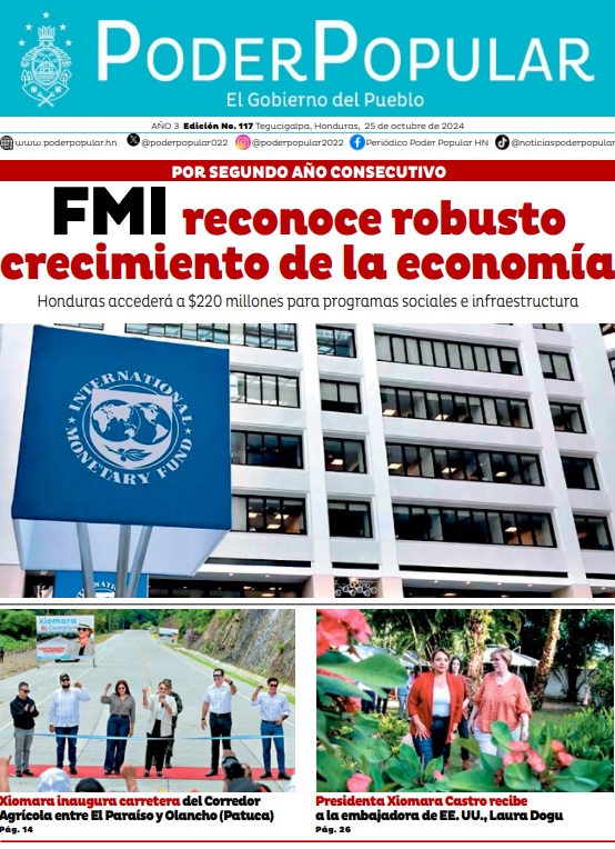 FMI reconoce robusto crecimiento de la economía de Honduras en el 2024