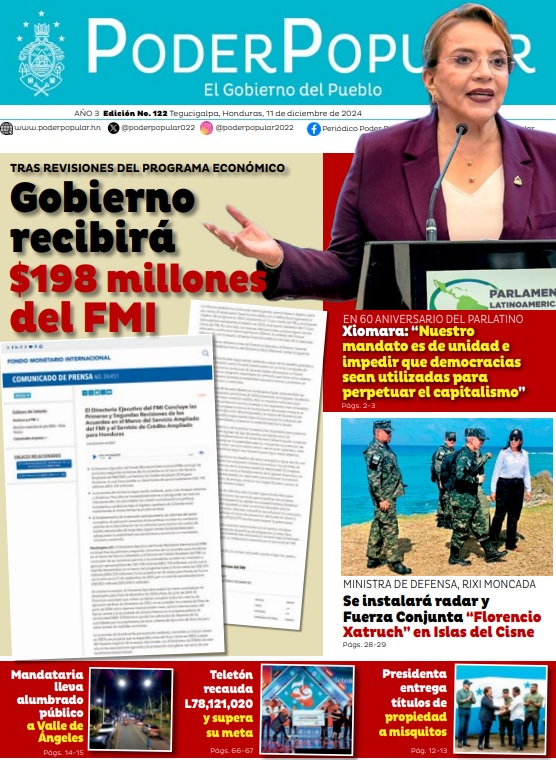 TRAS REVISIONES DEL PROGRAMA ECONÓMICO Gobierno de Honduras recibirá $198 millones del FMI