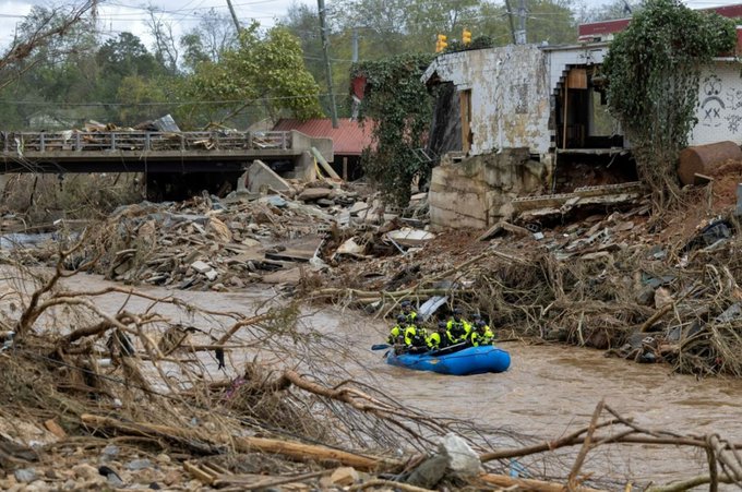 13 muertos por bacteria carnívora en La Florida a causa del reciente paso del huracán Helene 