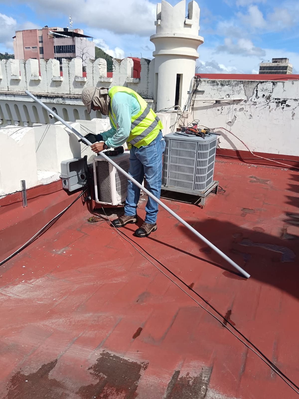 IHAH continúa en la labor de conservación de la Antigua Casa Presidencial