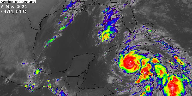 Cuba se prepara para la llegada del ciclón Rafael, que se convirtió en las últimas horas en un potente huracán de categoría 3