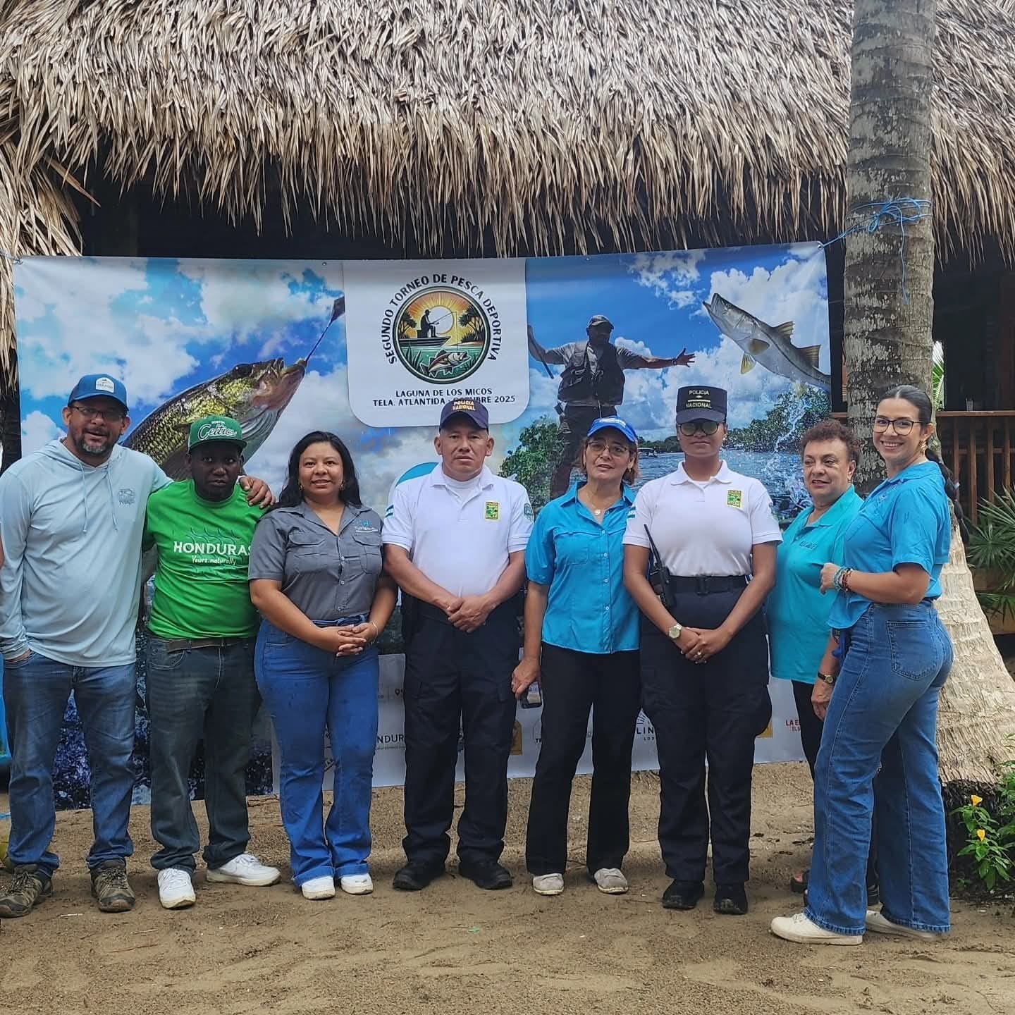IHT y CANATURH-Tela Realizan   Segundo Torneo de Pesca Deportiva Laguna de los Micos